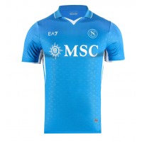 Camisa de time de futebol SSC Napoli David Neres #7 Replicas 1º Equipamento 2024-25 Manga Curta